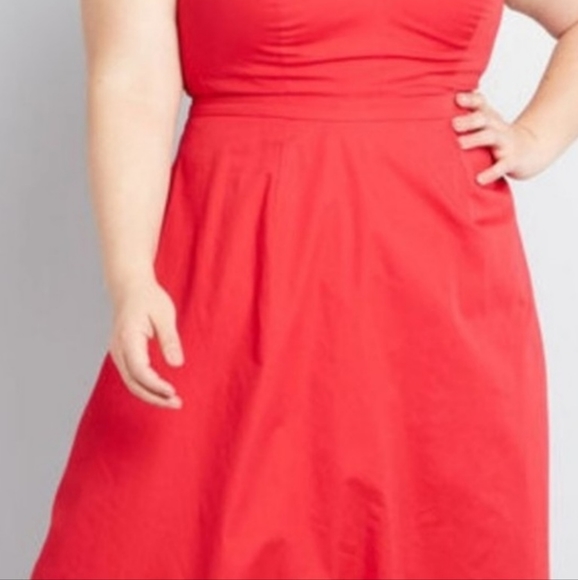 (NWOT) Modcloth - confirmed A-line dress [IT HAS POCKETS] - Picture 2 of 9